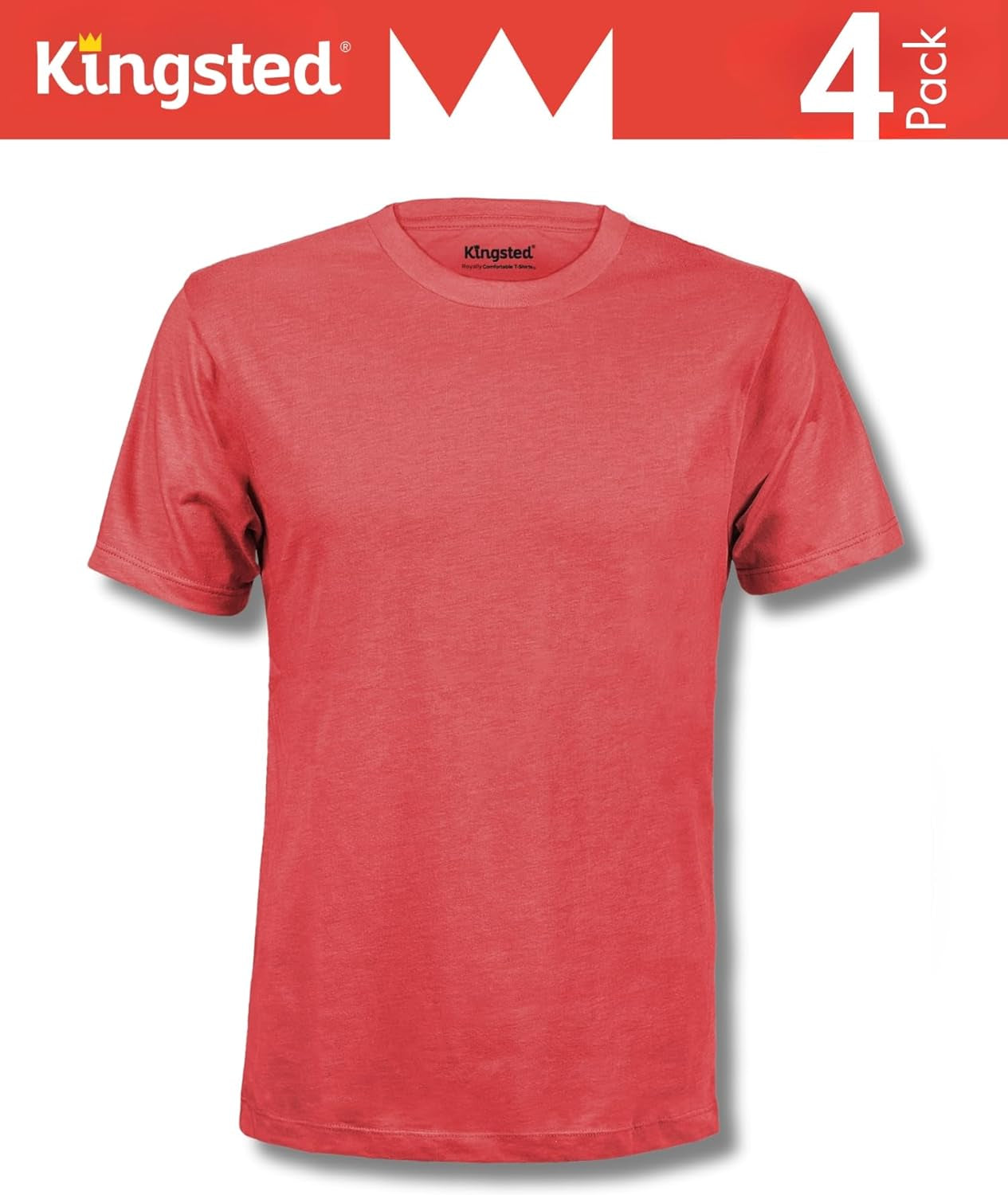 T-Shirts for Men Pack - Royally Comfortable - Super Soft Premium Fabric - Well-Crafted Classic Tee